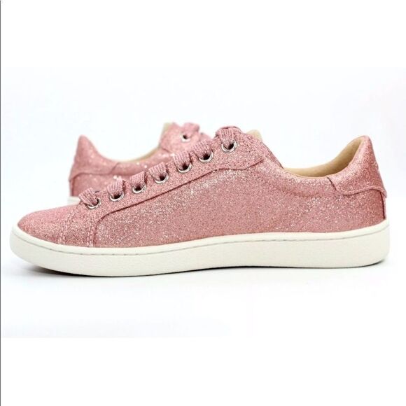 UGG Milo Pink Glitter Fashion Sneaker NEW - Picture 7 of 8